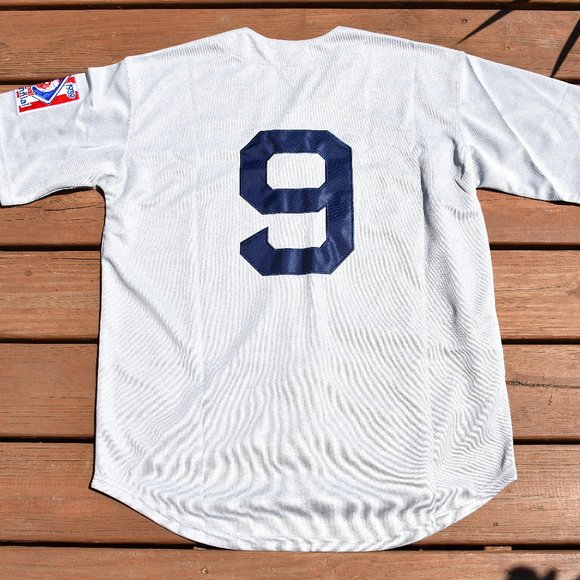 New! Ted Williams Boston Red Sox Gray Heavyweight Baseball Jersey Men's Sizes - Picture 1 of 2